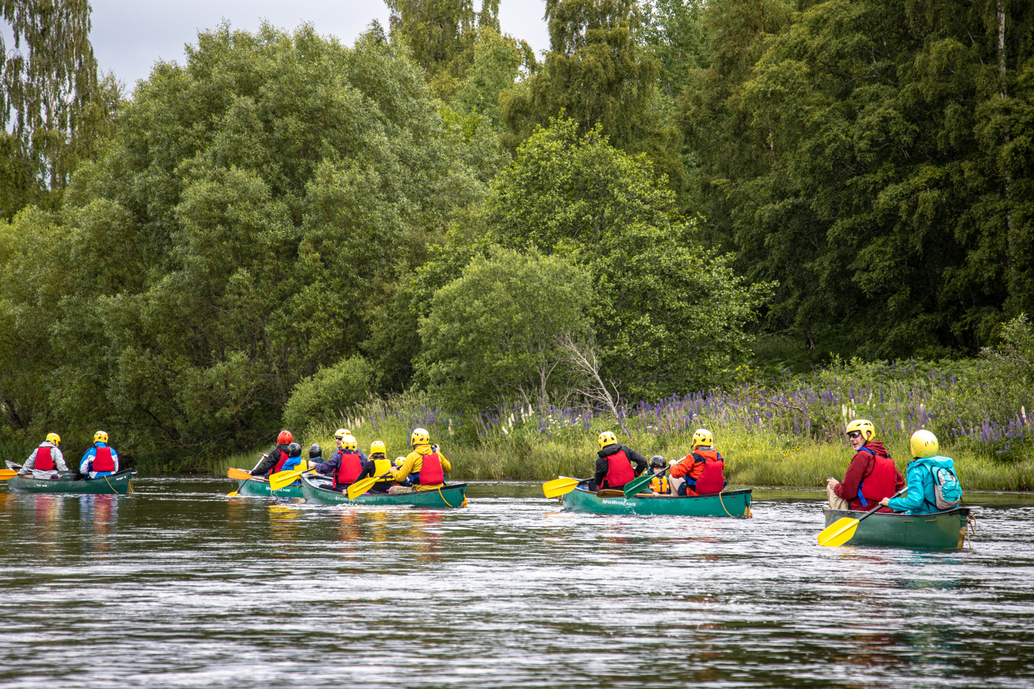 Canoeing with Cairngorms Activities